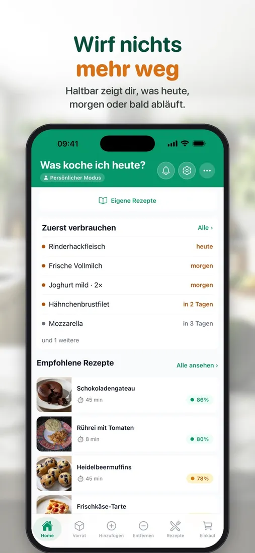 Haltbar Screenshot