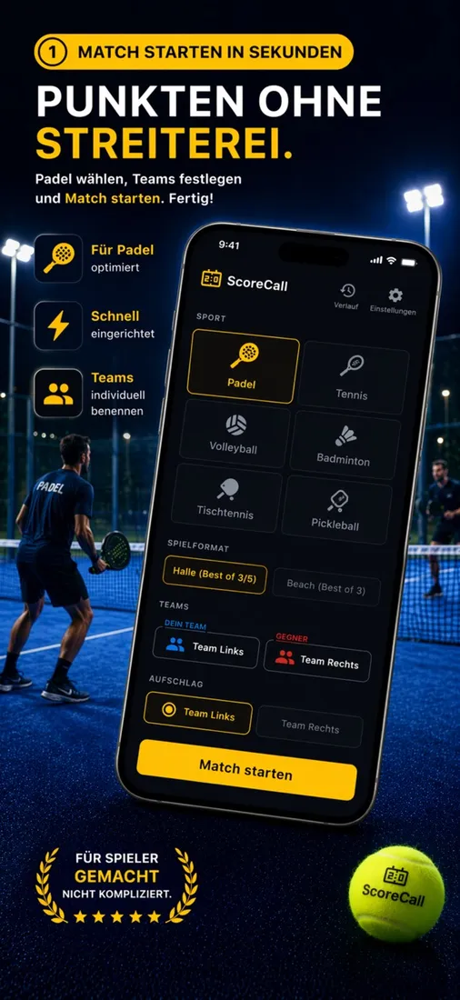 ScoreCall Screenshot